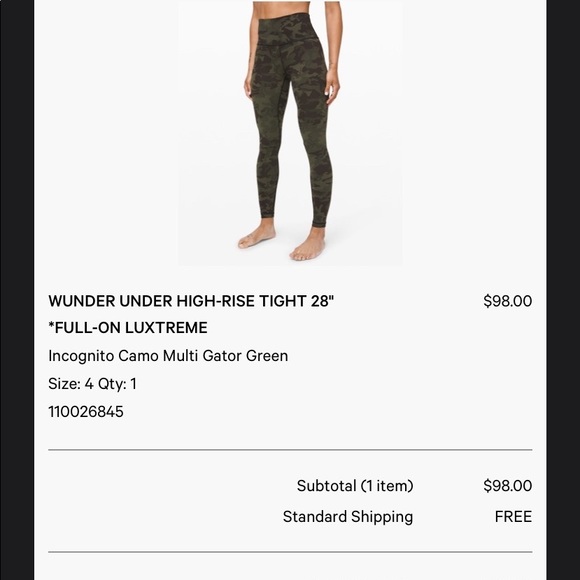 SOLD lululemon Leggings - Picture 7 of 7